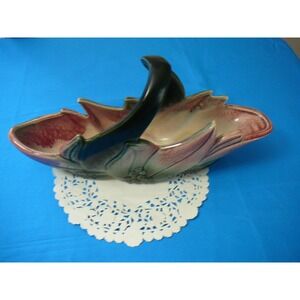 Vintage Hull Art Pottery Novelty Planter Basket